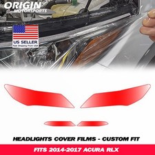 PreCut Headlights Protection Clear Covers Bra Film Kit PPF Fits 2014-2017 RLX