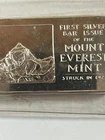 1973 Mount Everest Mint 1 oz. .999 Silver Art Bar-Sealed