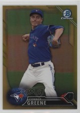 2016 Bowman Chrome Prospects Gold Refractor 40/50 Conner Greene #BCP222 sh7