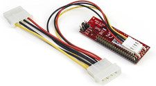 IDE to SATA Hard Drive or Optical Drive Adapter Converter, 40-Pin PATA to 2.5" S