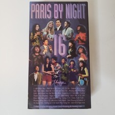 Paris By Night 16 VHS Tape Th y Nga Video 1992 Vietnamese Variety Show Vintage