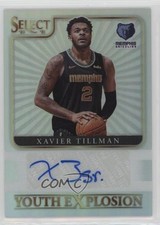 2020 Panini Select Youth Explosion Signatures Xavier Tillman #YES-XAT Auto rf2