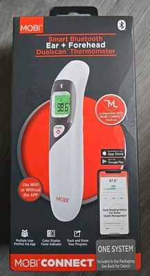 #ad MOBI Connect Smart Bluetooth Ear Forehead Dualscan Thermometer $30.00