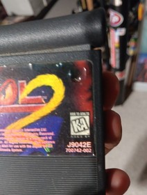  Zool 2 - Atari Jaguar 1994 - Cartridge Only - Tested Working