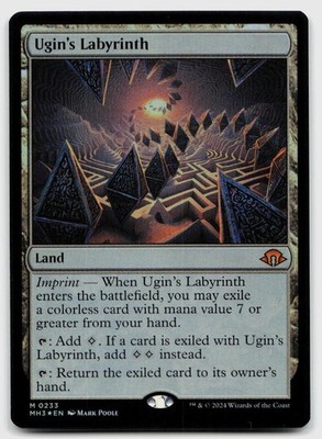 Ugin's Labyrinth #233 (Foil) (NM) Modern Horizons 3 MH3 Magic MTG
