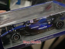 Spark 1/43 Williams FW46 Italy Station Sargent 2024 F1 Resin Diecast Model Car