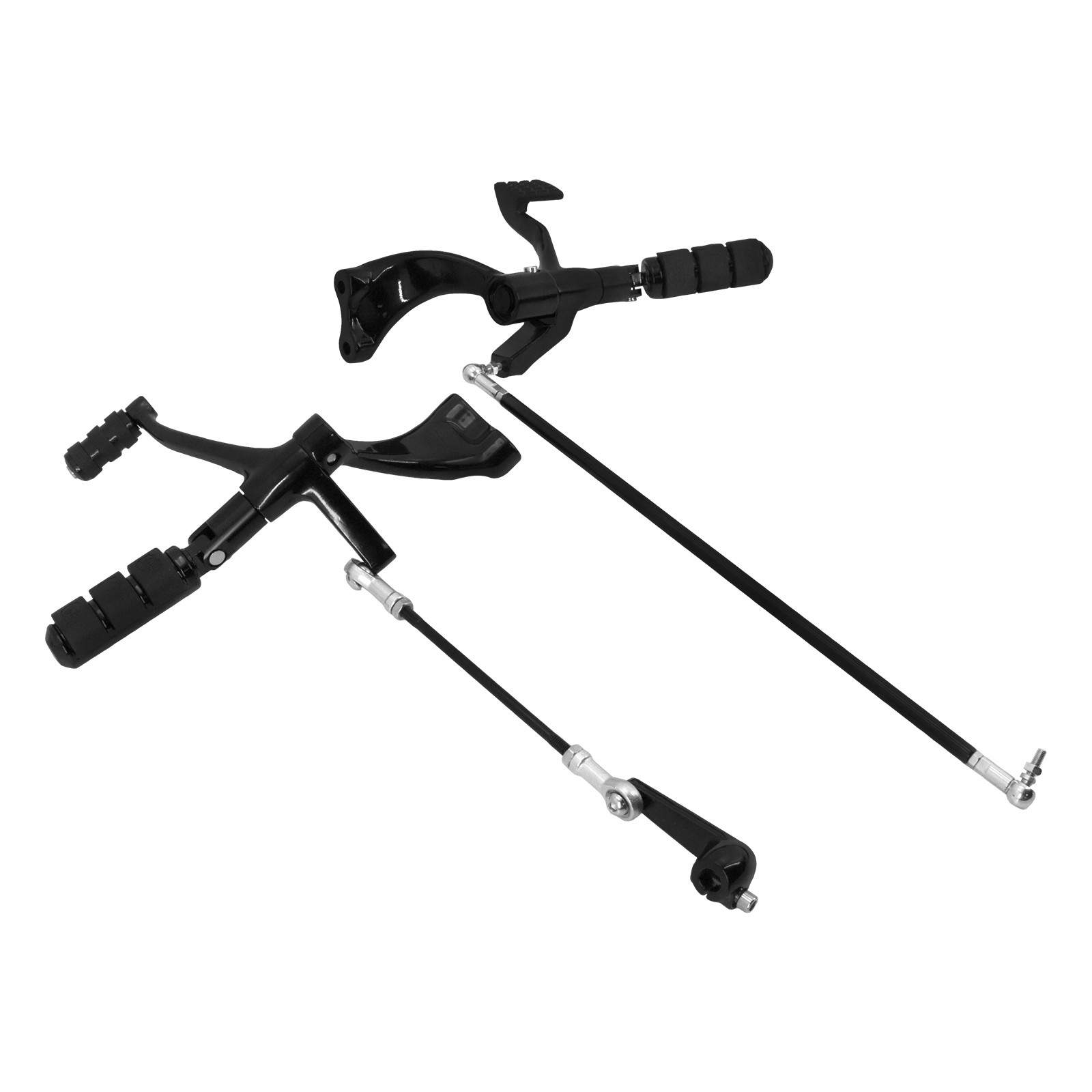 Forward Controls Foot Pegs Levers Linkages For Harley Sportster XL1200 2004-2013