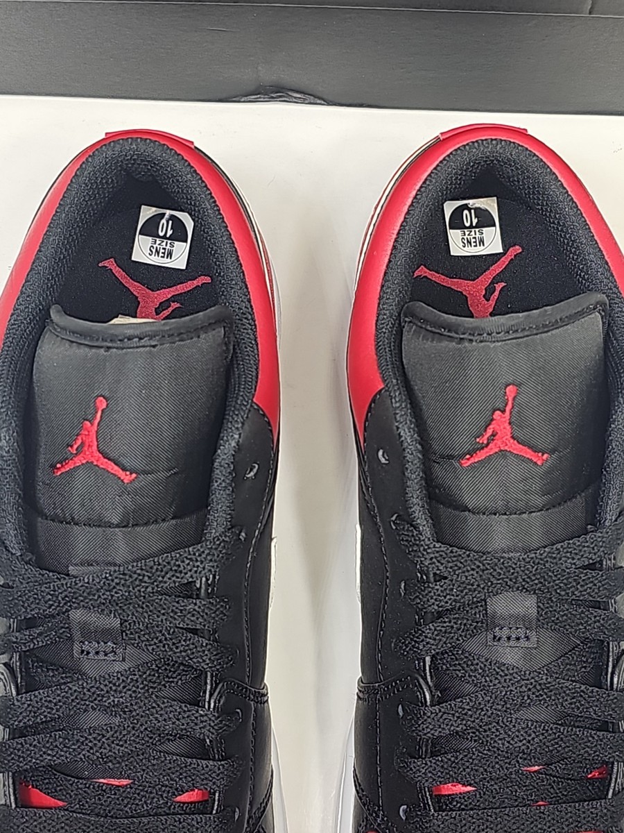 Size 10 - Air Jordan 1 Low Alternate Bred Toe for sale online | eBay