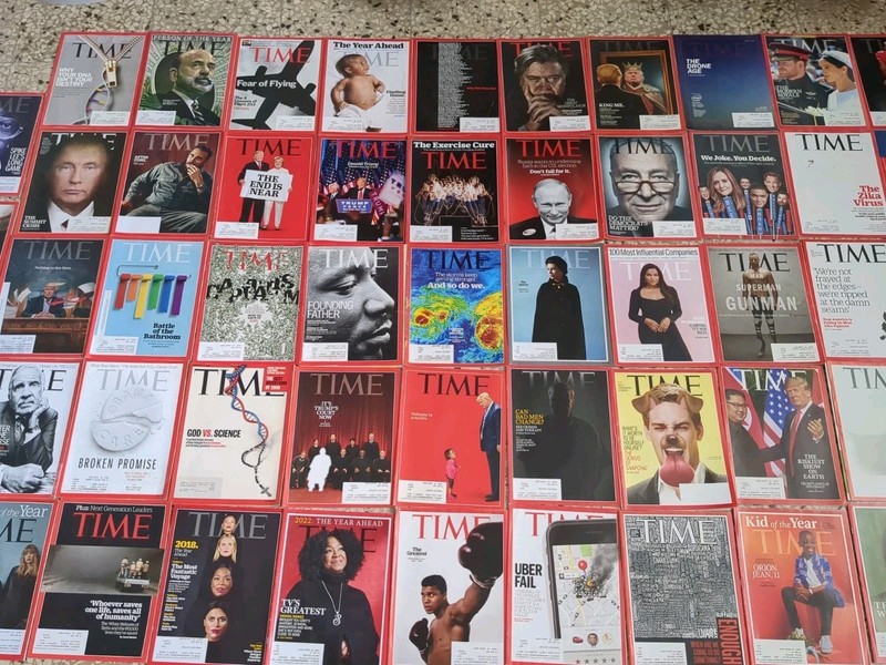 Lot Of 53 Time Magazines 