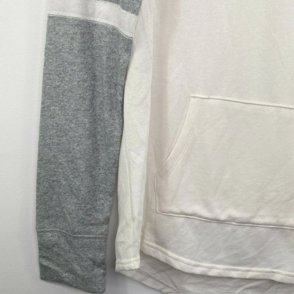 Sudadera túnica deportiva manga larga jaspeado zorro gris junior talla pequeña S Foto 2 de 4