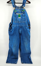 Liberty Overalls Mens 36x28 Blue Denim Carpenter Pockets Farmer Rancher