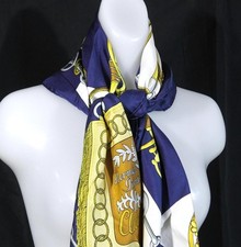 Hermes large scarf Carre90 D520 m1 1222