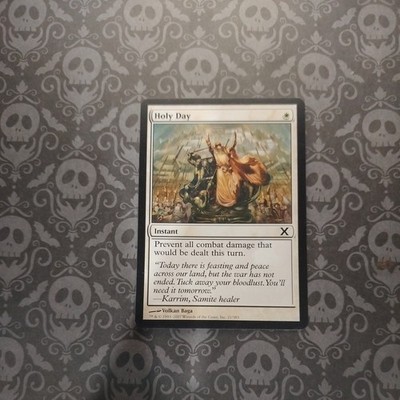 Holy Day 10th Edition NM White Common MAGIC THE GATHERING MTG CARD ABUGames
