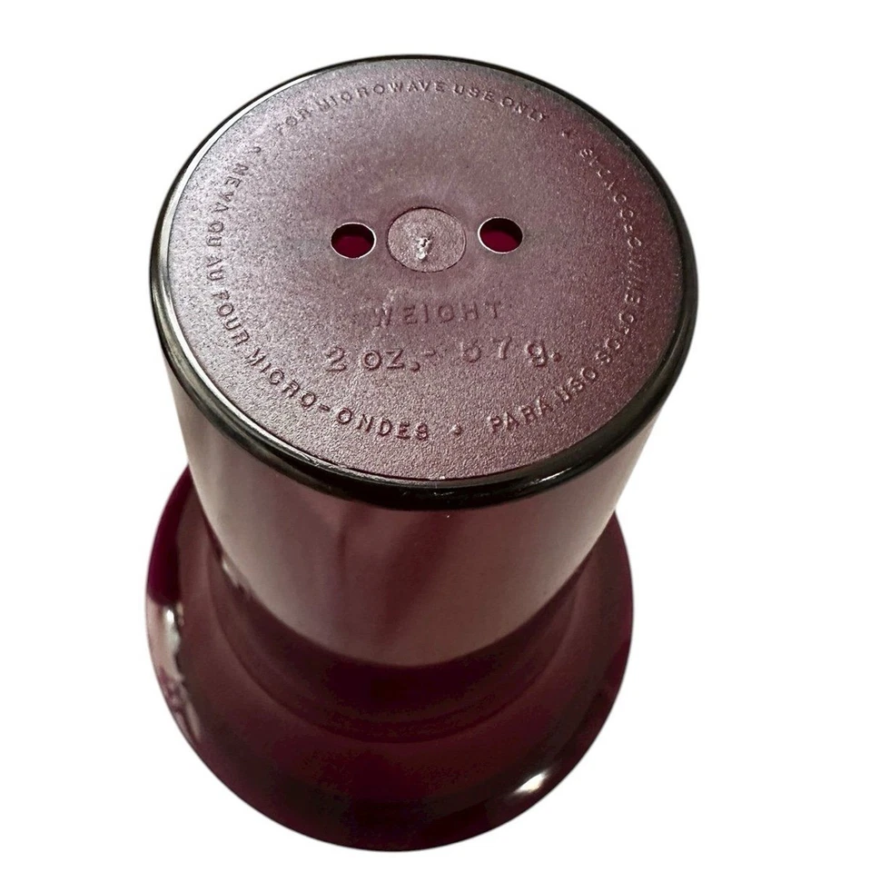 Juego de 4 piezas Tupperware Tupperwave cocina apilable de 3 cuartos microondas berenjena púrpura Foto 4 de 4