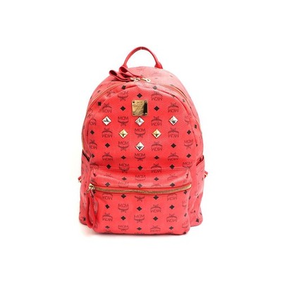 MCM Visetos Stark Stud Backpack 76148844 145878118 [U]