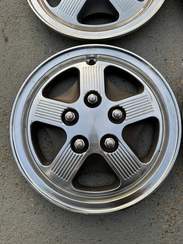 4 1986-1997 Ford Aerostar 14” Hubcaps Wheel Covers Mag Style E89A-1130-EA - Picture 12 of 19