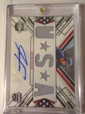 2019 Panini Elite Extra Edition - USA Collegiate National Team Tickets Material