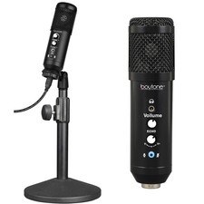 , Professional Cardioid Studio Recording Mic 25mm Diaphragm USB Microphone St...