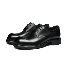 Men's Formal Oxford Derby Shoes Classic Dress Lace-Up Business Shoes