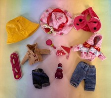 RARE 2003 Bandai Strawberry Shortcake doll clothes  accessories lot snowy days 