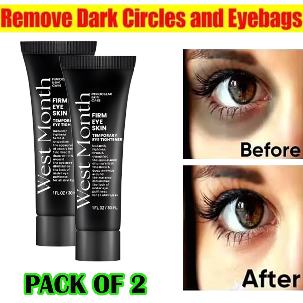 2Pack Firming Eye Cream for Rapid Reduces Under-Eye Bags, Wrinkles, Dark Circles