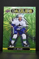 2021-22 Upper Deck Series 1 - Dazzlers J.T. Miller #DZ-44 Green