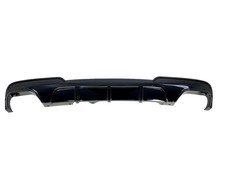 Heckdiffusor Diffusor SCHWARZ GLANZ für BMW 5er F10 F11 2010-2017 mit M-Paket