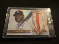 Yordan Alvarez 2024 Topps Dynasty #DAP-YA1 Patch Auto #10/10