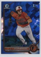 2022 Bowman Chrome Draft Sapphire Edition Dylan Beavers #BDC-160 1k9t