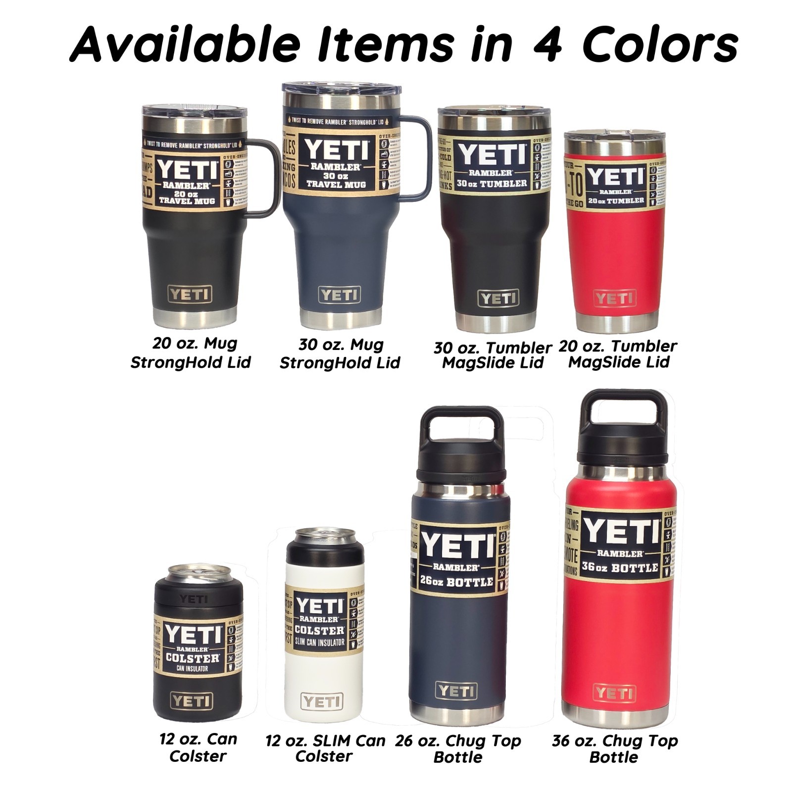 Personlized MICKEY MOUSE Laser Engraved  YETI Tumblers, Colsters, Mugs & Bottles
