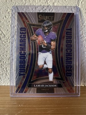 2024 Panini Select - Turbocharged Lamar Jackson #3