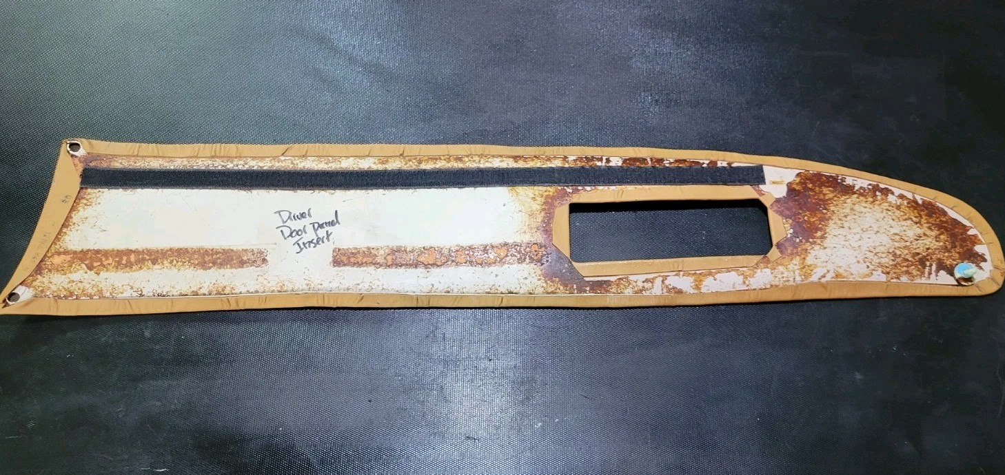 Driver Left Front Upper Door Panel Leather Insert Inlay Chrysler TC Maserati