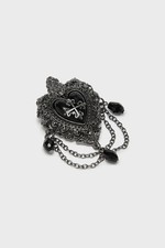 KILLSTAR Darkmoor Academy Brooch In Black