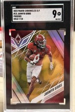 2023 Panini Chronicles Draft Picks #15 Jahmyr Gibbs Phoenix Gold 7/10