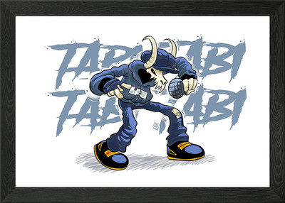 FNF TABI POSTER Gerahmtes Wandbild Poster Leinwanddruck Bild