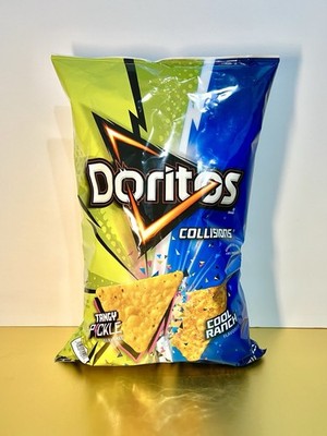 ⚪️ New Limited Doritos COLLISIONS Tangy Pickle Cool Ranch