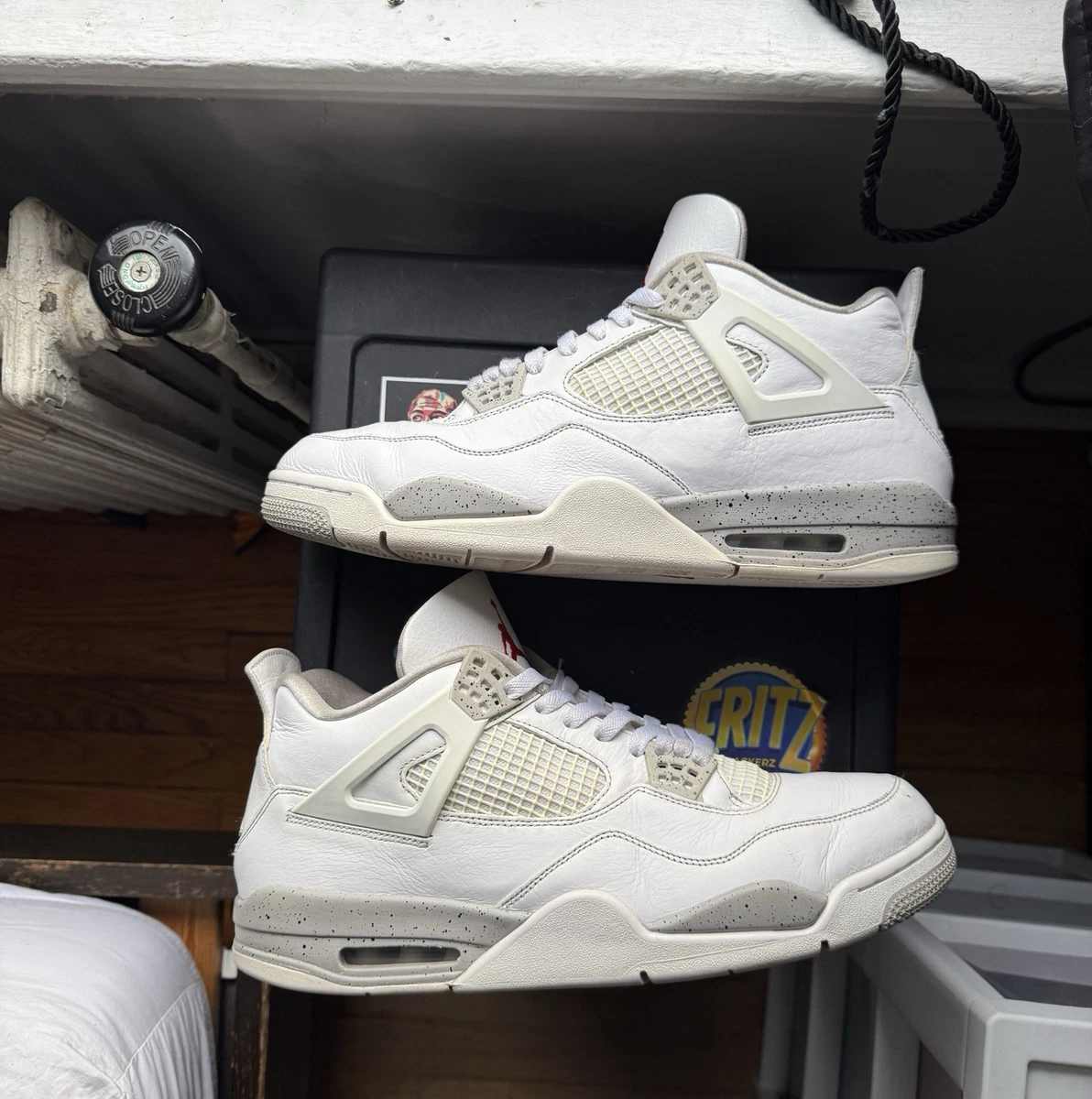 Las mejores ofertas en Jordan 4 Retro White Oreo | eBay