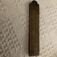 J.D. Rabone & Sons folding boxwood rule 24”