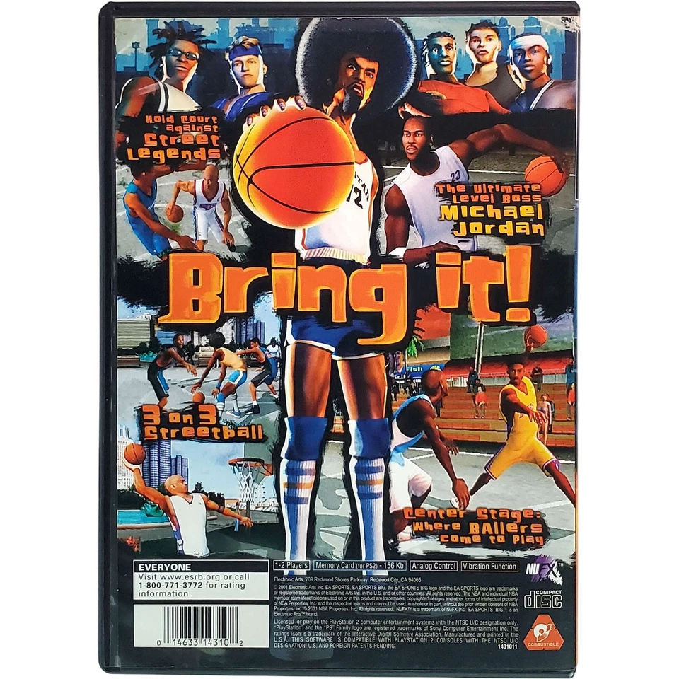 NBA Street - Sony Playstation 2 PS2 Probado Auténtico Garantía 1 año Foto 2 de 4