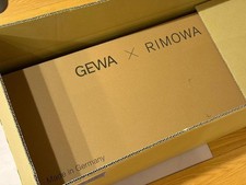 RIMOWA x GEWA Violin Case Silver Aluminium Suitcase