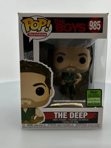 Funko POP! Television The Boys The Deep #985 Spring Convention Exclusive DAMAGED