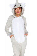 Funziez Elephant Bodysuit Sleeper Costume Halloween Festive, L