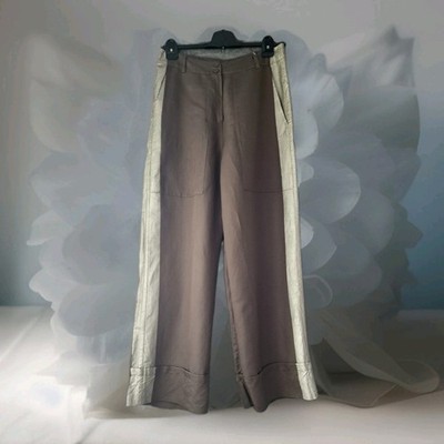 Annette Görtz Culotte Leinen Hose Gr 40 Baumwolle Leinen Mix - Neu ohne Etikett