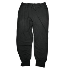Sundry Pants Womens 4 Black Jogger Sweatpants Drawstring Knit Lounge Made USA