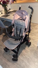 silver cross pop stroller pink great condition