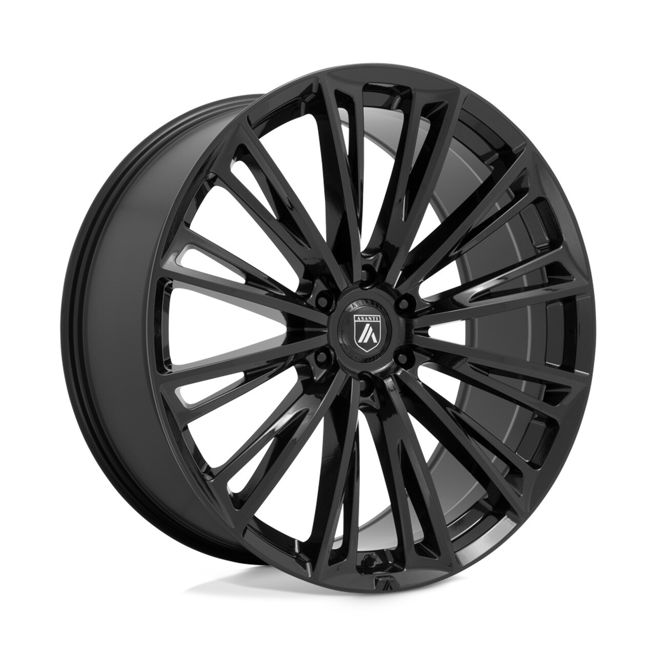 Image of 22x9.5 +30 Asanti Black ABL30 Corona Truck 6x120 Gloss Black Wheels (Set of 4)