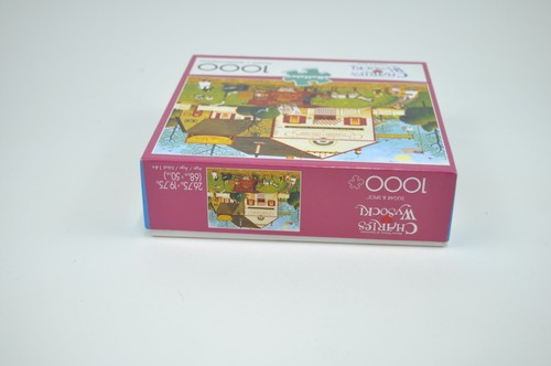 Charles Wysocki Sugar & Spice 1000 Piece Complete Puzzle - Picture 5 of 8