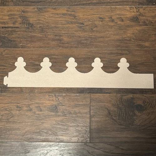 Burger King 2023 Edition New Un Worn Promotional Cardboard Paper Logo Crown Flat - Picture 11 of 21