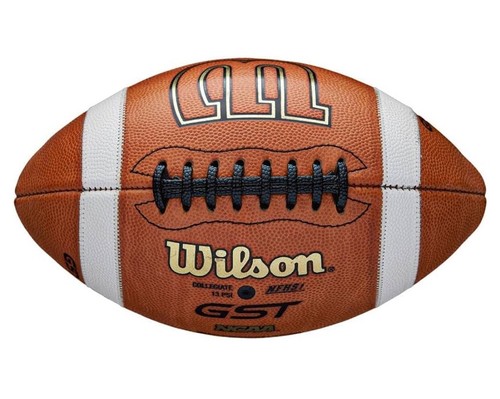 2025 Wilson GST Leather Game Football 1003 - Official Size NFHS NCAA, NEU
