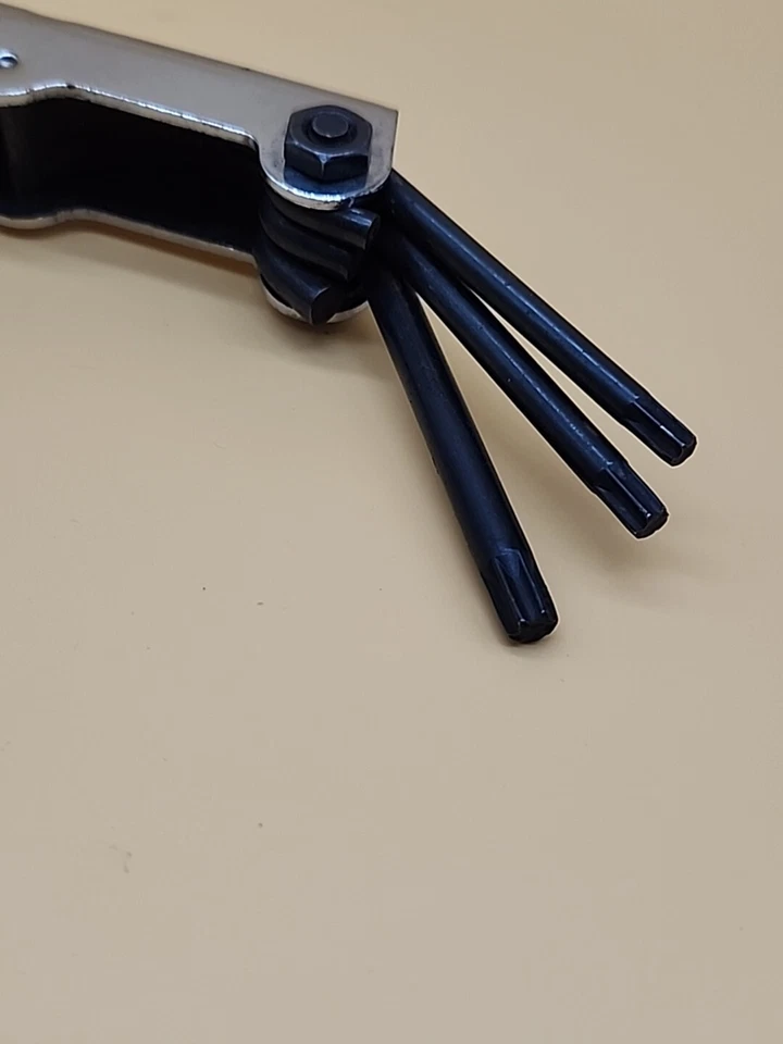 Allen Tool Fold-Uni-Key No.640 SAE Inch Hex Allen Key Tool USA - Image 4 of 4